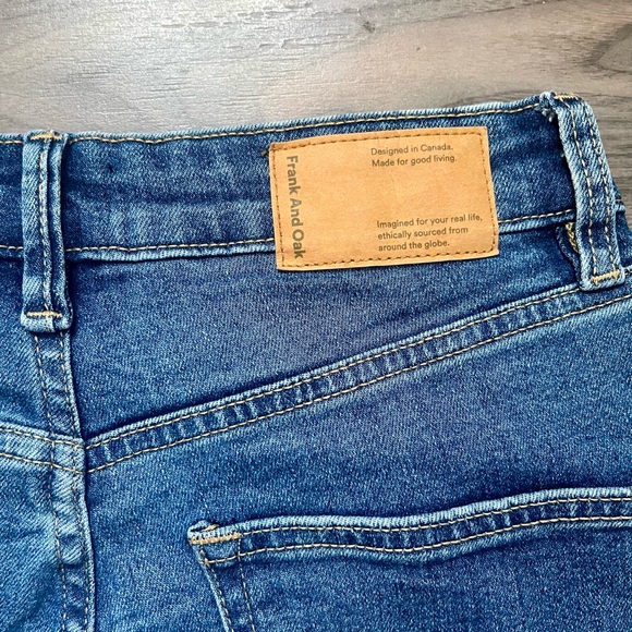 Frank & Oak High-Waisted Denim Jeans - Picture 8 of 8
